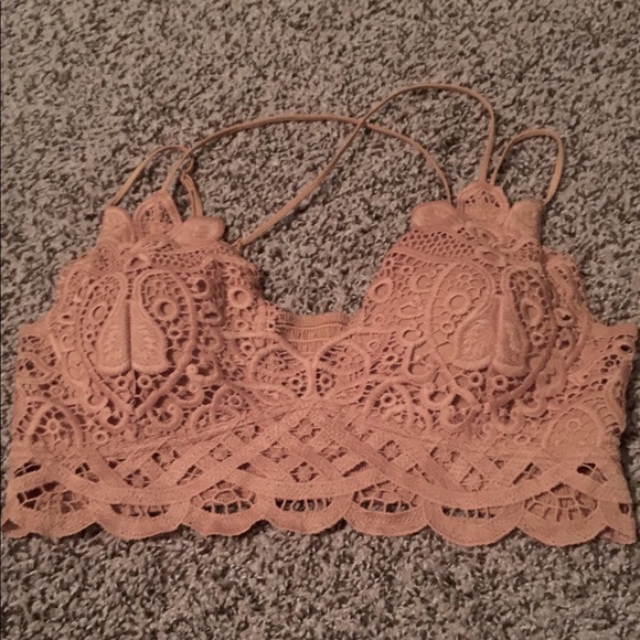 SOLD❗️Wishlist Lace Bralette (Gold Color) - Picture 2 of 7